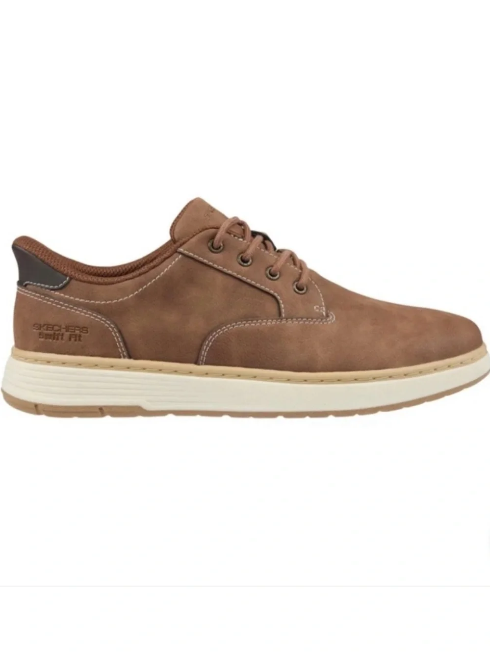 Skechers Men’s Brown Hands Free Swift Fit Slip-On Loafers